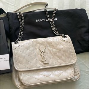 Ysl Niki Medium in white